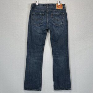 Levi's Men's Dark Blue Straight Jeans